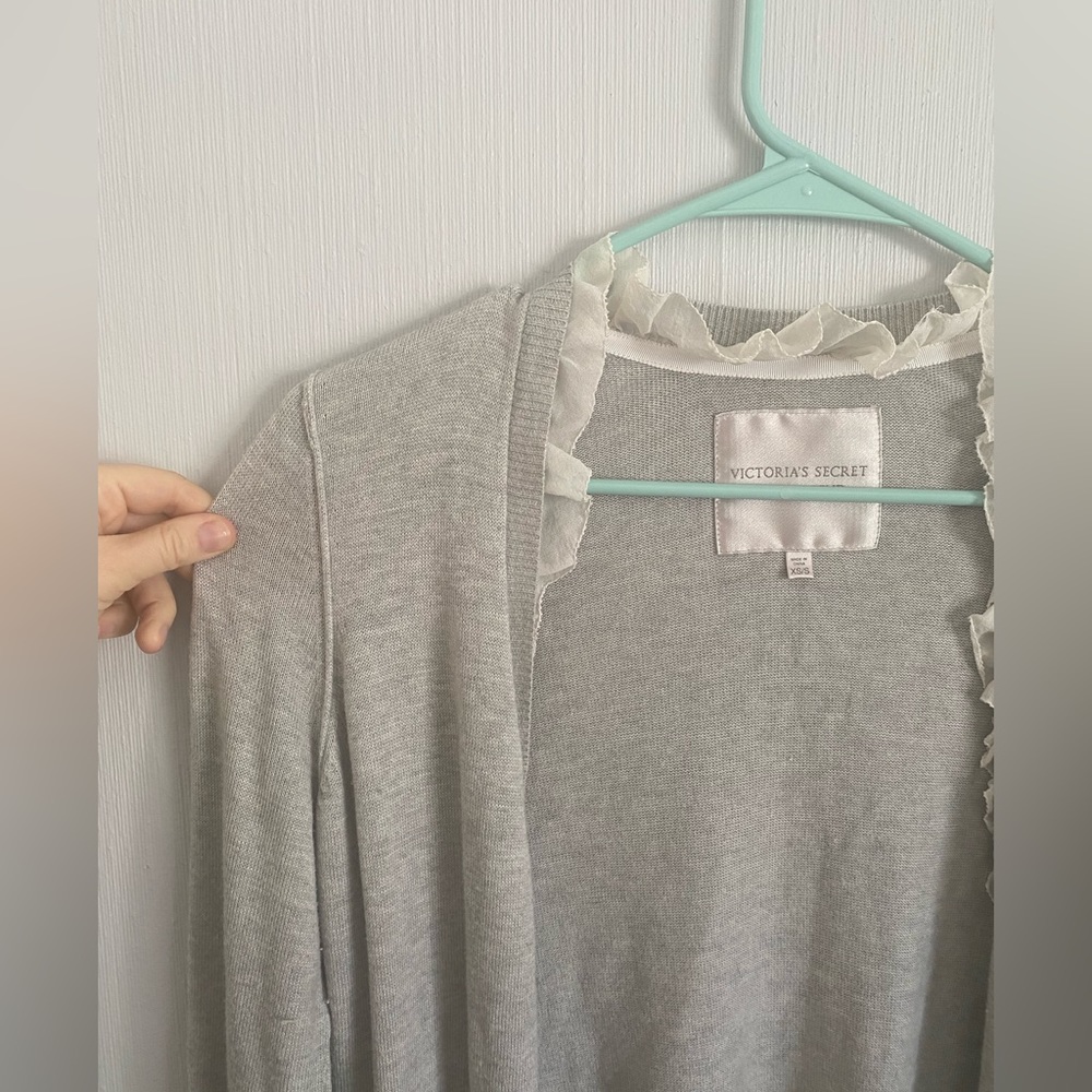 Victoria’s Secret Luxury Blend Long Sleeve Cardigan, XS/S